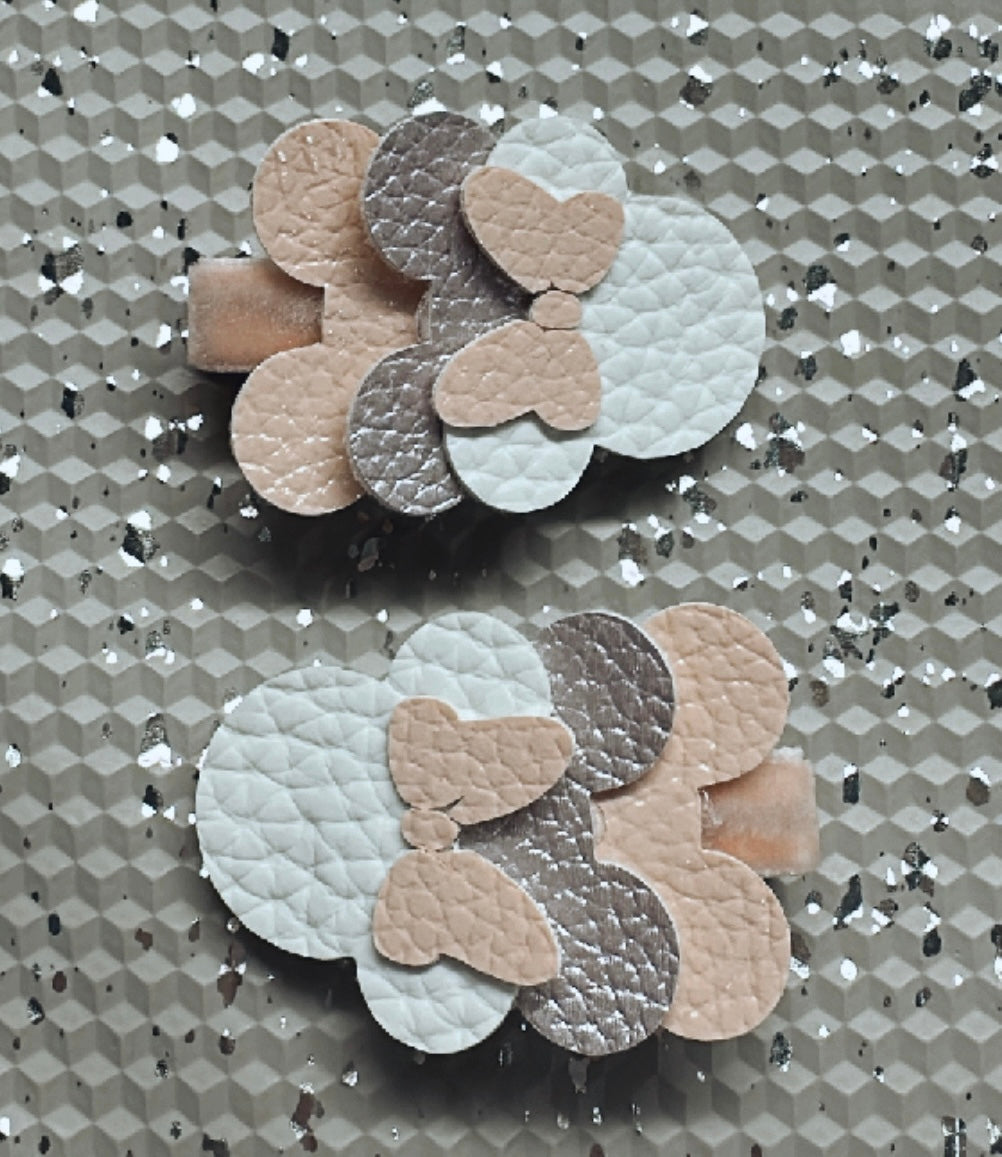 Mouse Inspired Pink Clips