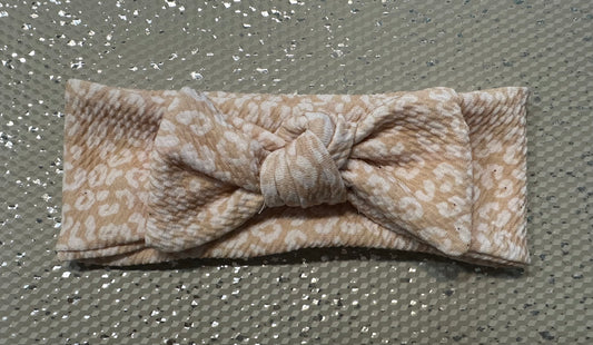 Blush Leopard Headband